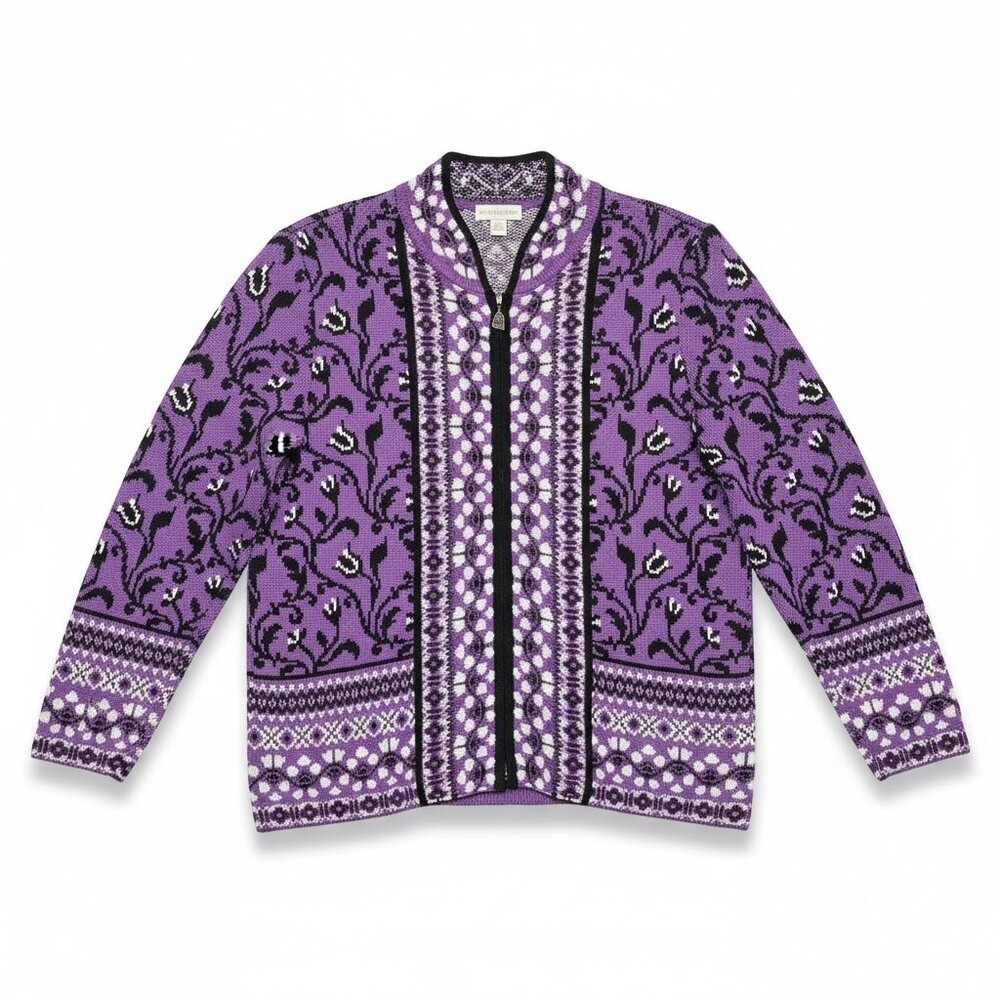 Appleseed's Oslo Cardigan Sweater Large